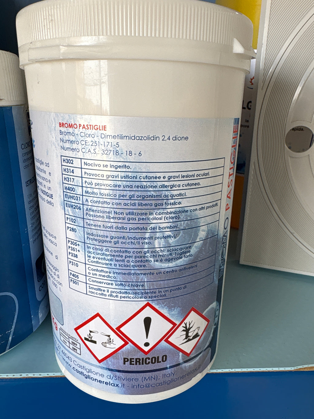 Bromo pastiglie da 1 kg