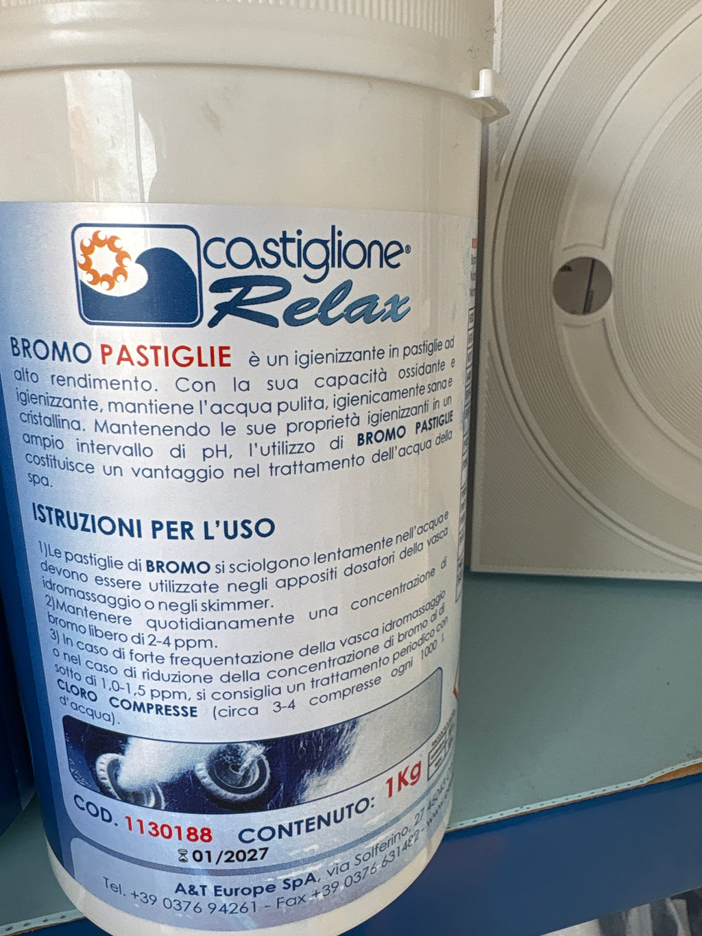 Bromo pastiglie da 1 kg